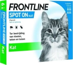 Frontline Spot-On Anti Vlooienmiddel Kat - 6 Pipetten 19 Frontline Spot-On Anti Vlooienmiddel Kat - 6 Pipetten -Winkel Voor Kattenbenodigdheden 1200x1057 2