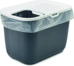 Savic Hop In - Kattenbak - Grijs - 58,5 X 39 X 39,5 Cm -Winkel Voor Kattenbenodigdheden 1200x1057 7