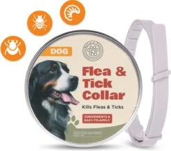 Nafurapets Vlooienband Voor Hond – Anti Vlooien – Teken Band – 100% Natuurlijk – 8 Maanden Bescherming – Grote & Kleine Hond