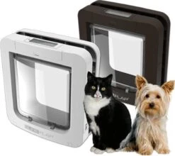 SureFlap Microchip Huisdierluik L - Bruin - 18 X 17 Cm -Winkel Voor Kattenbenodigdheden 1200x1070 11