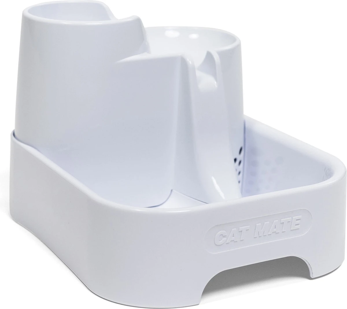 Cat Mate - Waterfontein Kat - Kattenfontein - Drinkfontein Kat - Fluisterstil - Poezen Fontein - Dieren Drinkbakken - Honden Fontein - 2 L 7 Cat Mate - Waterfontein Kat - Kattenfontein - Drinkfontein Kat - Fluisterstil - Poezen Fontein - Dieren Drinkbakken - Honden Fontein - 2 L - Afbeelding 5