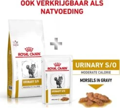 Royal Canin Urinary S/O Moderate Calorie - Kattenvoer - 9 Kg -Winkel Voor Kattenbenodigdheden 1200x1078