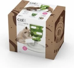 Cat-It Senses 2.0 Food Tree - Wit/Groen - Voerbak - Ø 35 Cm -Winkel Voor Kattenbenodigdheden 1200x1090