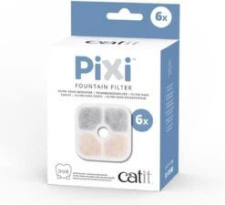 Catit Pixi Fountain Filter Cartridge - Kattendrinkbak - 6 Stuks -Winkel Voor Kattenbenodigdheden 1200x1091 1