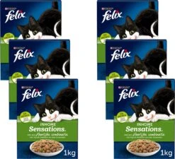Felix Inhome Sensations - Kattenvoer - 6 X 1 Kg -Winkel Voor Kattenbenodigdheden 1200x1095 2