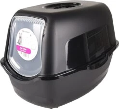 Kattenbak Lexie Zwart - Zwart - 39 X 56 X 39.5 Cm