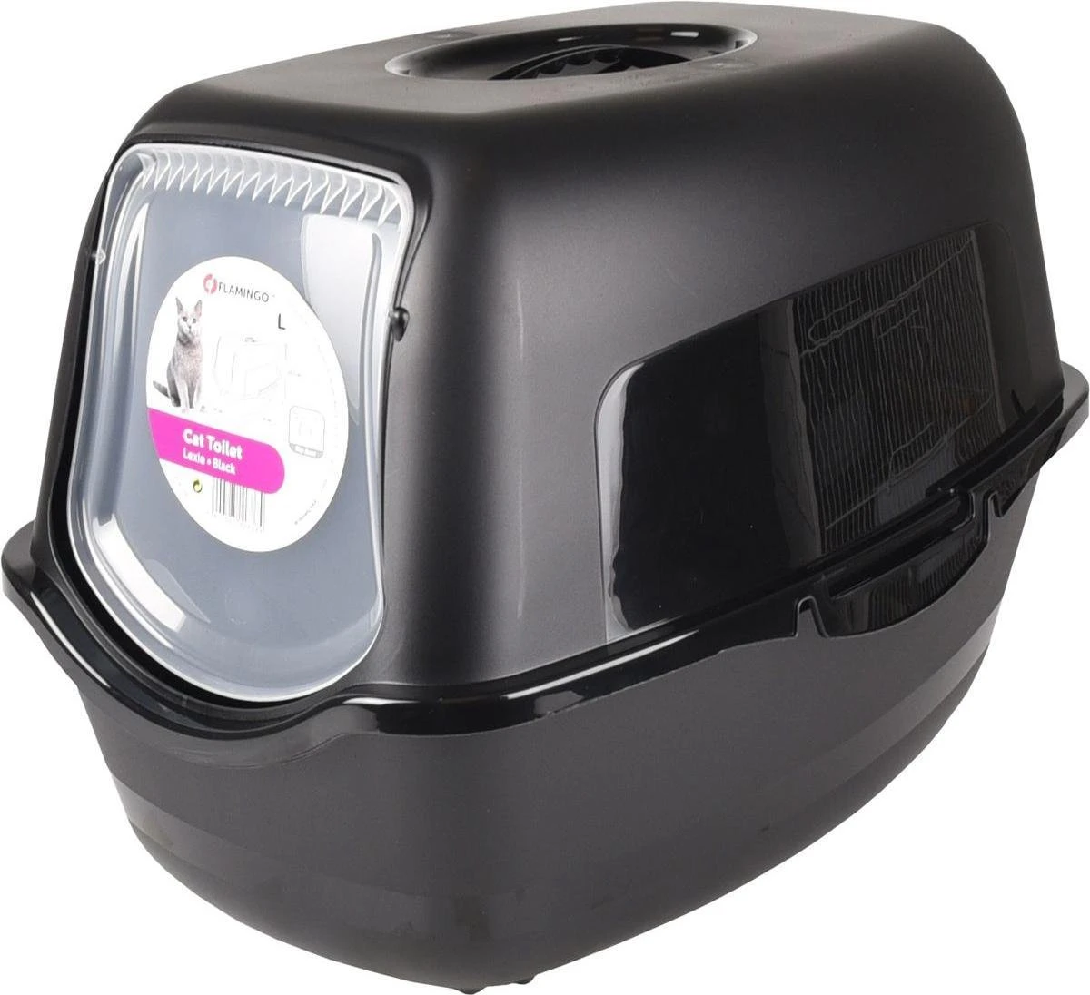 Kattenbak Lexie Zwart - Zwart - 39 X 56 X 39.5 Cm 3 Kattenbak Lexie Zwart - Zwart - 39 X 56 X 39.5 Cm