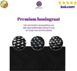 Professionele Kattenbakmat + Cadeau – Schoonloopmat Kattenbak – Katten Grit Opvanger – Dubbele Waterdichte Laag – Uitloopmat Kattenbak – Kattenverzorging – Kattenbak Accessoires - Gritmat – Kat Benodigdheden 13 Professionele Kattenbakmat + Cadeau – Schoonloopmat Kattenbak – Katten Grit Opvanger – Dubbele Waterdichte Laag – Uitloopmat Kattenbak – Kattenverzorging – Kattenbak Accessoires - Gritmat – Kat Benodigdheden -Winkel Voor Kattenbenodigdheden 1200x1106 4