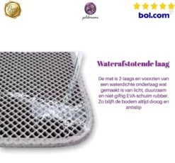 Professionele Kattenbakmat + Cadeau – Schoonloopmat Kattenbak – Katten Grit Opvanger – Dubbele Waterdichte Laag – Uitloopmat Kattenbak – Kattenverzorging – Kattenbak Accessoires - Gritmat – Kat Benodigdheden 11 Professionele Kattenbakmat + Cadeau – Schoonloopmat Kattenbak – Katten Grit Opvanger – Dubbele Waterdichte Laag – Uitloopmat Kattenbak – Kattenverzorging – Kattenbak Accessoires - Gritmat – Kat Benodigdheden -Winkel Voor Kattenbenodigdheden 1200x1115 5