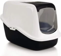 Savic Kattenbak Nestor - Kattenbak - Zwart/Wit - 56 X 39 X 38,5 23 Savic Kattenbak Nestor - Kattenbak - Zwart/Wit - 56 X 39 X 38,5 -Winkel Voor Kattenbenodigdheden 1200x1116 9