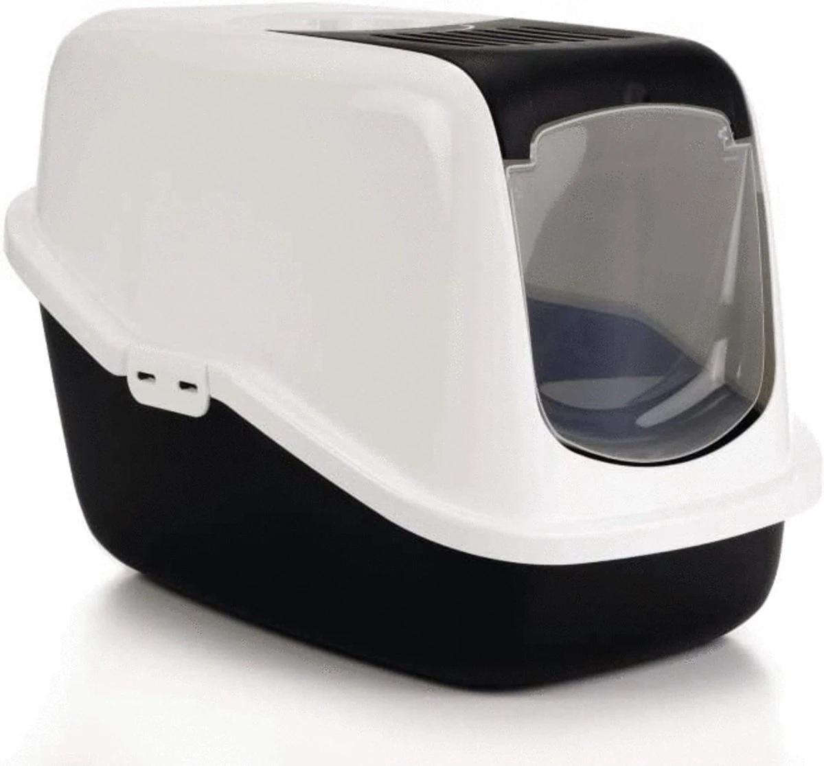 Savic Kattenbak Nestor - Kattenbak - Zwart/Wit - 56 X 39 X 38,5 11 Savic Kattenbak Nestor - Kattenbak - Zwart/Wit - 56 X 39 X 38,5 - Afbeelding 9