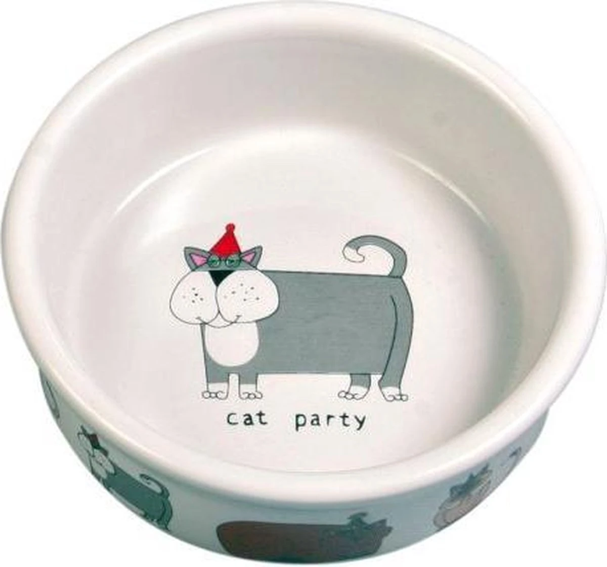 Trixie Voerbak Kat Keramiek Met Print Assorti (200 ML-12 CM) 9 Trixie Voerbak Kat Keramiek Met Print Assorti (200 ML-12 CM) - Afbeelding 7