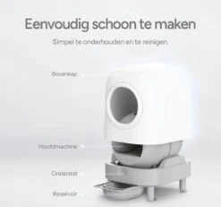 Petree Cube - Zelfreinigende Kattenbak - Automatisch - Bedienen Via De App - Katten - Anti-geur - 60 X 52 X 64 Cm 23 Petree Cube - Zelfreinigende Kattenbak - Automatisch - Bedienen Via De App - Katten - Anti-geur - 60 X 52 X 64 Cm -Winkel Voor Kattenbenodigdheden 1200x1121 7