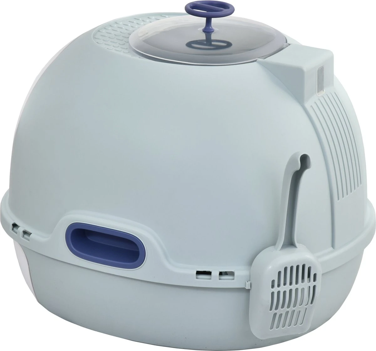 PawHut Kattentoilet Kattenbak Dakraam Bodembak Schep Draagbaar PP ABS D31-012 7 PawHut Kattentoilet Kattenbak Dakraam Bodembak Schep Draagbaar PP ABS D31-012 - Afbeelding 5