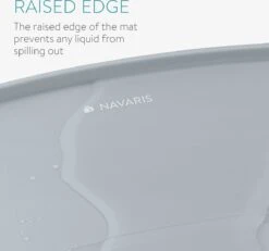 Navaris Siliconen Voederbakmat Voor Katten - Waterdichte Anti-slip Mat Voor Voerbak En Waterbak - 50x32 Cm - In Grijs Kattendesign 11 Navaris Siliconen Voederbakmat Voor Katten - Waterdichte Anti-slip Mat Voor Voerbak En Waterbak - 50x32 Cm - In Grijs Kattendesign -Winkel Voor Kattenbenodigdheden 1200x1123 3