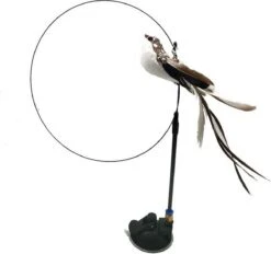 Kattenspeelgoed - Simulatie Vogel - Interactieve Grappige Kattenspeeltjes - Kattenhengel Met Zuignap + 4 Vogels + Een Kattenhengel GRATIS -Winkel Voor Kattenbenodigdheden 1200x1125 8