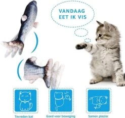 TwinQ Dansende Vis - Bewegende Vis Met Kattenkruid - Kattenspeeltjes - USB Oplaadbaar - Speelgoed Voor Katten - Incl. Kattenlampje -Winkel Voor Kattenbenodigdheden 1200x1128 11