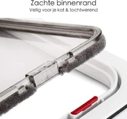 Merkloos Kattenluik - Inclusief Tunnel - 4 Vergendelingsstanden - Wit - Waterdicht - 23 X 25 X 5.5 Cm 18 Merkloos Kattenluik - Inclusief Tunnel - 4 Vergendelingsstanden - Wit - Waterdicht - 23 X 25 X 5.5 Cm -Winkel Voor Kattenbenodigdheden 1200x1129 5