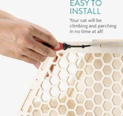 Navaris Katten Klimwand 4-delige Set - Katten Klimmuur Voor Binnenshuis - Kattenmeubel Met Wandmontage - Met Drie Plankjes Voor Meer Klimplezier 10 Navaris Katten Klimwand 4-delige Set - Katten Klimmuur Voor Binnenshuis - Kattenmeubel Met Wandmontage - Met Drie Plankjes Voor Meer Klimplezier -Winkel Voor Kattenbenodigdheden 1200x1132 1