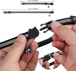 YONO Katten Halsband Geschikt Voor Apple Airtag - Kattenbandje Met Belletje En Reflecterend - GPS Kat - Zwart 11 YONO Katten Halsband Geschikt Voor Apple Airtag - Kattenbandje Met Belletje En Reflecterend - GPS Kat - Zwart -Winkel Voor Kattenbenodigdheden 1200x1133 2