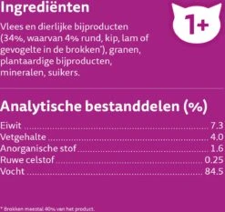 Whiskas 1+ Natvoer - Classic - Selectie In Saus - Maaltijdzakjes 40 X 85 G -Winkel Voor Kattenbenodigdheden 1200x1134 1