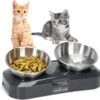 Nobleza Katten Voerbakjes - Ergonomische Dubbele Voerbak - Anti Braak Voerbak Voor Katten - Zwart - Dubbel - RVS 2 Nobleza Katten Voerbakjes - Ergonomische Dubbele Voerbak - Anti Braak Voerbak Voor Katten - Zwart - Dubbel - RVS -Winkel Voor Kattenbenodigdheden 1200x1136 4