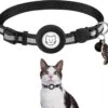 BJØRK Kattenhalsband Airtag - Reflecterend - Zwart - Verstelbaar - 20 Tot 30 Cm - Tracker- GPS - Geschikt Voor Apple AirTag - Kattenriem - Katten Accessoire - Halsband Kat Airtag -Winkel Voor Kattenbenodigdheden 1200x1136 6