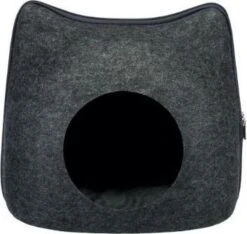 Trixie Relax Iglo Kat Vilt Grijs - 38X37X35 CM -Winkel Voor Kattenbenodigdheden 1200x1138 4