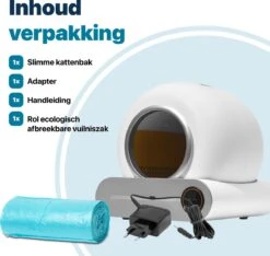BOME Automatische Kattenbak - Zelfreinigende Kattenbak - Met App En Touchscreen - 65L -Winkel Voor Kattenbenodigdheden 1200x1139 3