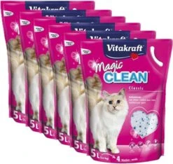 Vitakraft Magic Clean - Kattenbakvulling - 6 X 5 L 5 Vitakraft Magic Clean - Kattenbakvulling - 6 X 5 L -Winkel Voor Kattenbenodigdheden 1200x1139 5