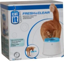 Catit Fresh And Clear - Drinkfontein Kat - Blauw /Wit - 2 L 17 Catit Fresh And Clear - Drinkfontein Kat - Blauw /Wit - 2 L -Winkel Voor Kattenbenodigdheden 1200x1145 3