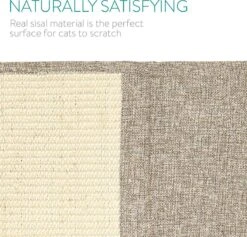 Navaris Krabmat Voor Katten - Krabmat Voor Aan Bank - Krabtapijt Voor Kat - Bankbescherming - Voorkomt Krabschade - 130 X 45 Cm - Sisal En Linnen 18 Navaris Krabmat Voor Katten - Krabmat Voor Aan Bank - Krabtapijt Voor Kat - Bankbescherming - Voorkomt Krabschade - 130 X 45 Cm - Sisal En Linnen -Winkel Voor Kattenbenodigdheden 1200x1153 7
