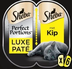 Sheba Perfect Portions Paté Katten Natvoer - Kip - 48 Stuks -Winkel Voor Kattenbenodigdheden 1200x1156 1