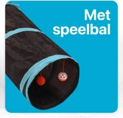 Tavaro Kattentunnel 5 Gangen - Met Speelbal - Kattenspeelgoed - Zwart / Blauw -Winkel Voor Kattenbenodigdheden 1200x1156 6