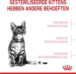 Royal Canin Kitten Sterilised - Kattenvoer - 2 Kg -Winkel Voor Kattenbenodigdheden 1200x1159 9