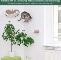 Pfotenolymp® Kattenklimwand - Wandmontage - 22 X 6 Cm - 2 Klimtreden Voor Klimlandschap - Klimboom - Klimwand Voor Katten Met Sisal -Winkel Voor Kattenbenodigdheden 1200x1169 1