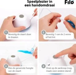 Filo Elektrisch Rijdend Kattenspeelgoed Met Laser - Rijdend Kattenspeeltje - Automatisch Interactief Speelgoed Katten - Kattencadeaus - Elektronisch Speelgoed Kittens - Kat - Kitten - Laserspeelgoed - Kado 16 Filo Elektrisch Rijdend Kattenspeelgoed Met Laser - Rijdend Kattenspeeltje - Automatisch Interactief Speelgoed Katten - Kattencadeaus - Elektronisch Speelgoed Kittens - Kat - Kitten - Laserspeelgoed - Kado -Winkel Voor Kattenbenodigdheden 1200x1170 14