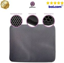 Professionele Kattenbakmat + Cadeau – Schoonloopmat Kattenbak – Katten Grit Opvanger – Dubbele Waterdichte Laag – Uitloopmat Kattenbak – Kattenverzorging – Kattenbak Accessoires - Gritmat – Kat Benodigdheden 15 Professionele Kattenbakmat + Cadeau – Schoonloopmat Kattenbak – Katten Grit Opvanger – Dubbele Waterdichte Laag – Uitloopmat Kattenbak – Kattenverzorging – Kattenbak Accessoires - Gritmat – Kat Benodigdheden -Winkel Voor Kattenbenodigdheden 1200x1173 8