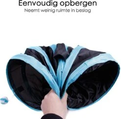 Merkloos Kattentunnel - Opvouwbaar - 3 Gangen - Voor Binnen En Buiten -Winkel Voor Kattenbenodigdheden 1200x1174 13