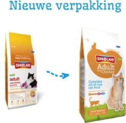 Smolke Adult Chicken & Rice 10 Kg - Kat 31 Smolke Adult Chicken & Rice 10 Kg - Kat -Winkel Voor Kattenbenodigdheden 1200x1175 1