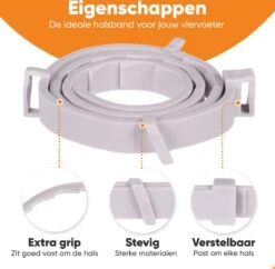 Nafurapets Vlooienband Voor Hond – Anti Vlooien – Teken Band – 100% Natuurlijk – 8 Maanden Bescherming – Grote & Kleine Hond -Winkel Voor Kattenbenodigdheden 1200x1177 2