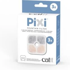 Catit Pixi Fountain Filter Cartridge - Kattendrinkbak - 6 Stuks -Winkel Voor Kattenbenodigdheden 1200x1183 2
