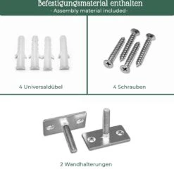 Pfotenolymp® Kattenklimwand - Wandmontage - 22 X 6 Cm - 2 Klimtreden Voor Klimlandschap - Klimboom - Klimwand Voor Katten Met Sisal -Winkel Voor Kattenbenodigdheden 1200x1185 11