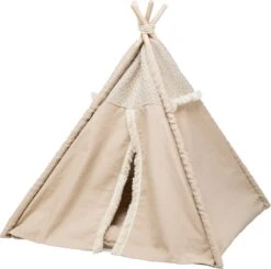 Trixie Kattenmand Tipi Boho Beige - 55X55X65 CM -Winkel Voor Kattenbenodigdheden 1200x1189 3