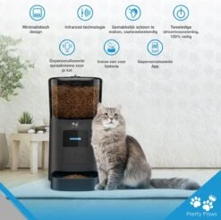 Pretty Paws PP005 Wifi Voerautomaat Zwart - Automatische Voerbak - Slimme Voerautomaat Met App - Instelbaar Voedingsschema - WIFI 22 Pretty Paws PP005 Wifi Voerautomaat Zwart - Automatische Voerbak - Slimme Voerautomaat Met App - Instelbaar Voedingsschema - WIFI -Winkel Voor Kattenbenodigdheden 1200x1190 11