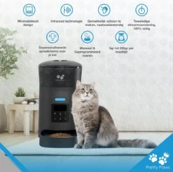 Pretty Paws PP002 Professionele Automatische Voerbak - Instelbaar Voedingsschema - Voerautomaat - Voerbak Kat Automatisch 18 Pretty Paws PP002 Professionele Automatische Voerbak - Instelbaar Voedingsschema - Voerautomaat - Voerbak Kat Automatisch -Winkel Voor Kattenbenodigdheden 1200x1190 3