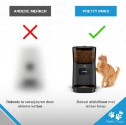 Pretty Paws PP005 Wifi Voerautomaat Zwart - Automatische Voerbak - Slimme Voerautomaat Met App - Instelbaar Voedingsschema - WIFI 19 Pretty Paws PP005 Wifi Voerautomaat Zwart - Automatische Voerbak - Slimme Voerautomaat Met App - Instelbaar Voedingsschema - WIFI -Winkel Voor Kattenbenodigdheden 1200x1190 9