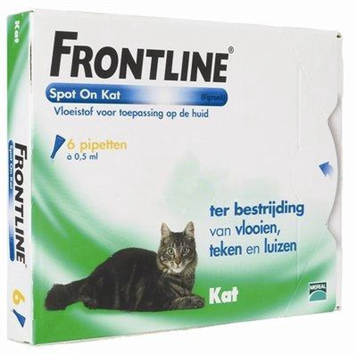 Frontline Spot-On Anti Vlooienmiddel Kat - 6 Pipetten 12 Frontline Spot-On Anti Vlooienmiddel Kat - 6 Pipetten - Afbeelding 10