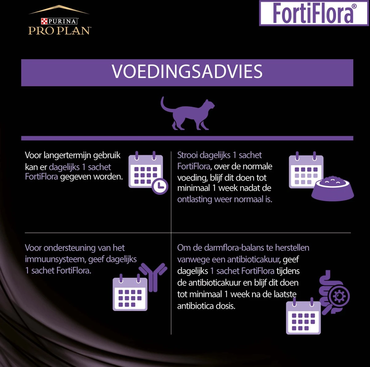 Purina One Purina Pro Plan Veterinary Diets - Fortiflora Kat - Probiotic - 30 X 1 Gram 4 Purina One Purina Pro Plan Veterinary Diets - Fortiflora Kat - Probiotic - 30 X 1 Gram - Afbeelding 2