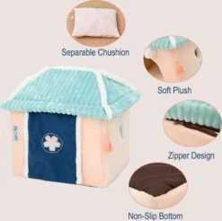 Merkloos Petsential Sakura Japanse Mand - Voor Katten (kattenmand) En Kleine Huisdieren (huisdierenmand) -Winkel Voor Kattenbenodigdheden 1200x1195 13